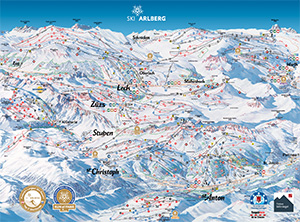 St Anton Trailmap