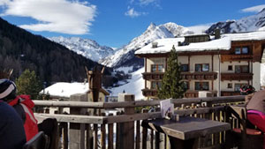 Apres Ski with an amazing view