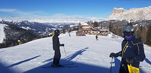 Skied to Cortina